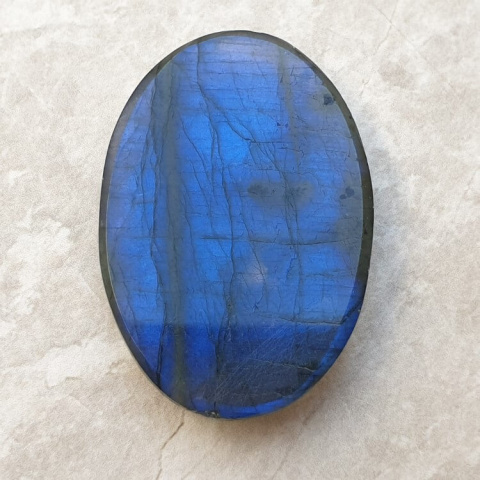 Labradorite cabochon 38x26 mm no A725 Labradorite cabochon 38x26 mm no A725