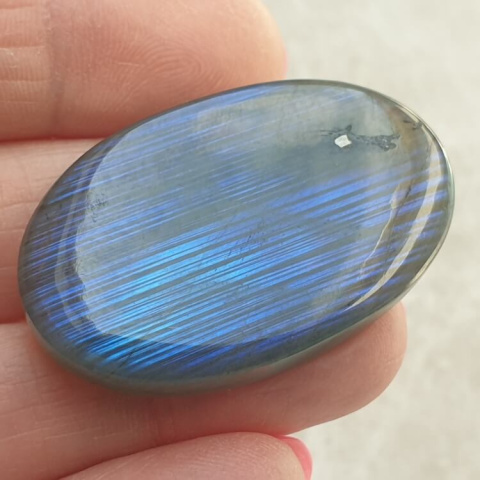 Labradorite cabochon 40x25 mm no. A802 Labradorite cabochon 40x25 mm no. A802