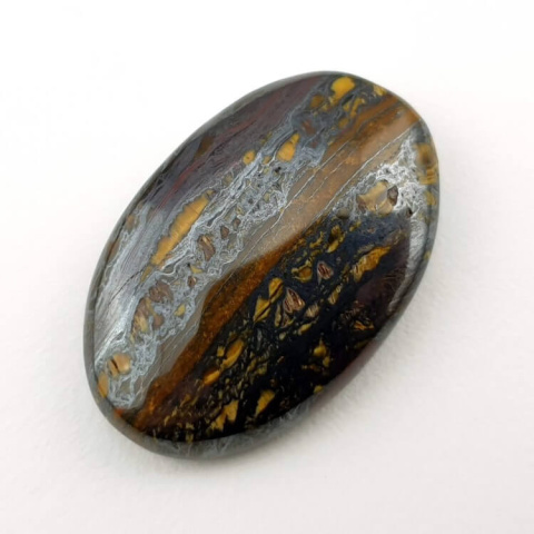 Tiger's iron cabochon 27x18 mm no. 106 Tiger's iron cabochon 27x18 mm no. 106
