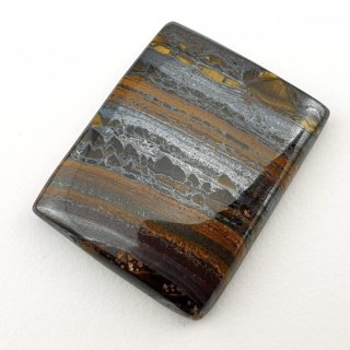 Tiger iron cabochon 28x22 mm no. 59