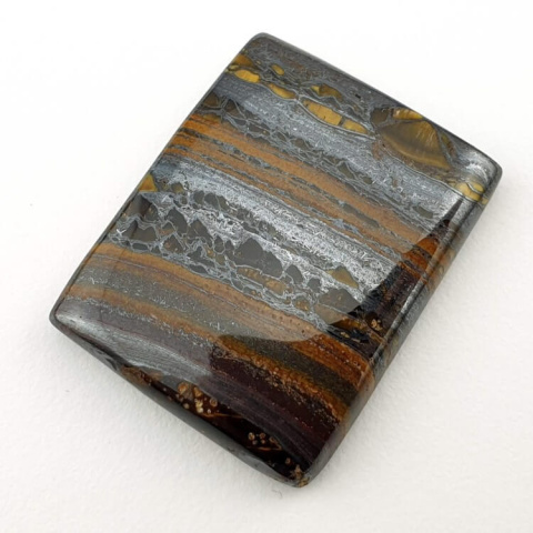 Tiger's iron cabochon 28x22 mm no. 59 Tiger's iron cabochon 28x22 mm no. 59
