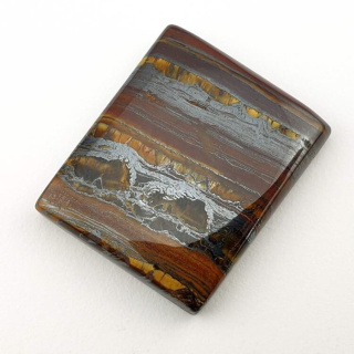 Tiger iron cabochon 28x24 mm no. 72