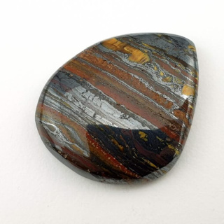 Tiger iron cabochon 29x24 mm no. 92