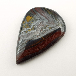 Tiger iron cabochon 31x21 mm no. 65
