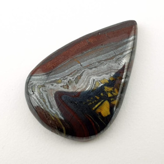Tiger iron cabochon 31x21 mm no. 65