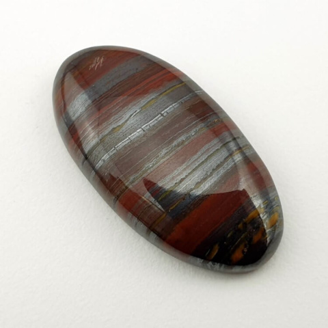 Tiger's iron cabochon 32x16 mm no. 107 Tiger's iron cabochon 32x16 mm no. 107