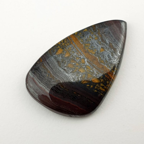 Tiger's iron cabochon 33x21 mm no. 93 Tiger's iron cabochon 33x21 mm no. 93