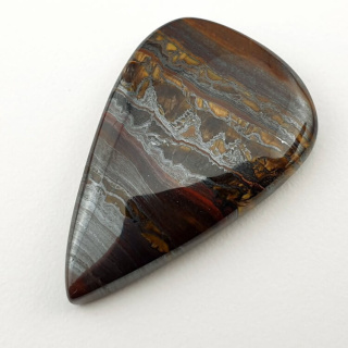 Tiger iron cabochon 33x22 mm no. 54