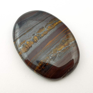 Tiger iron cabochon 33x24 mm no 75