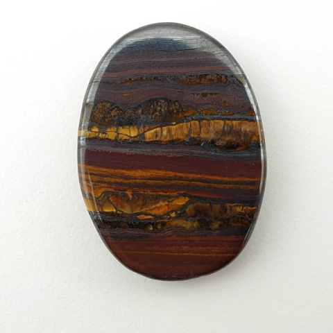 Tiger's iron cabochon 33x24 mm no 75 Tiger's iron cabochon 33x24 mm no 75