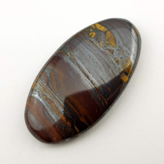 Tiger iron cabochon 34x18 mm no. 86