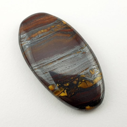 Tiger iron cabochon 34x18 mm no. 86 Tiger iron cabochon 34x18 mm no. 86