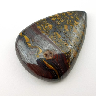 Tiger iron cabochon 34x26 mm no. 56