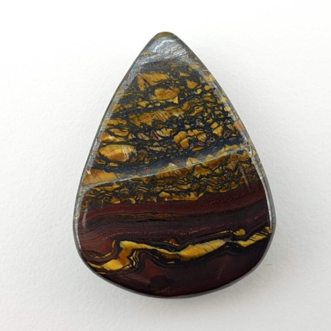 Tiger's iron cabochon 34x26 mm no. 56 Tiger's iron cabochon 34x26 mm no. 56