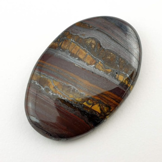 Tiger iron cabochon 35x23 mm no. 90