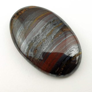 Tiger iron cabochon 37x24 mm no. 60