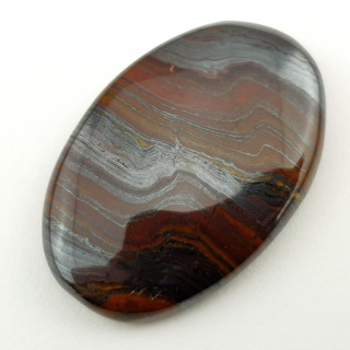 Tiger iron cabochon 37x25 mm no. 88