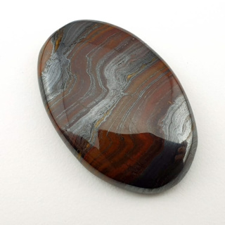 Tiger iron cabochon 37x25 mm no. 88