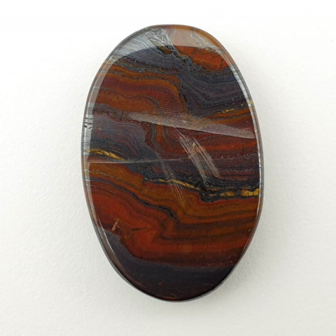 Tiger iron cabochon 37x25 mm no. 88 Tiger iron cabochon 37x25 mm no. 88