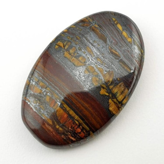 Tiger iron cabochon 38x25 mm no. 52