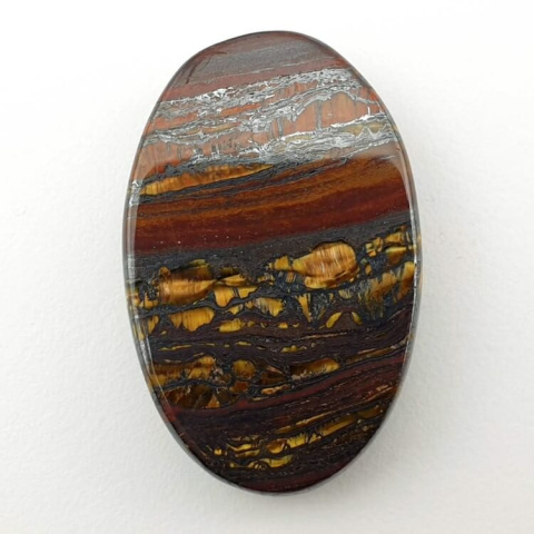 Tiger's iron cabochon 38x25 mm no 52 Tiger's iron cabochon 38x25 mm no 52