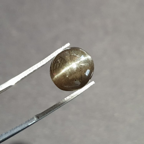 Scapolite cat's eye cabochon 11x10 mm no. 24 Scapolite cat's eye cabochon 11x10 mm no. 24