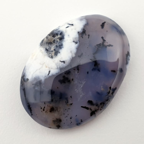 Agat dendrytowy kaboszon 32x23 mm nr 93 Agat dendrytowy kaboszon 32x23 mm nr 93