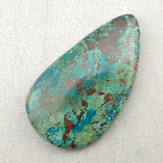 Chrysocola cabochon 42x24 mm no. 140