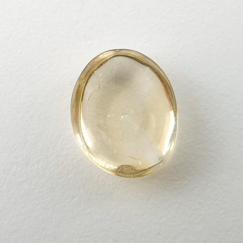 Citrine cabochon 12x10 mm no 111 Citrine cabochon 12x10 mm no 111