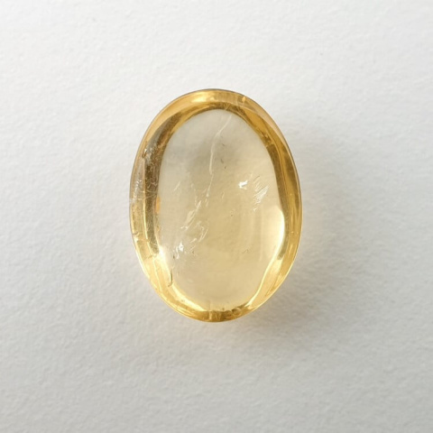 Citrine cabochon 12x9 mm no 148 Citrine cabochon 12x9 mm no 148