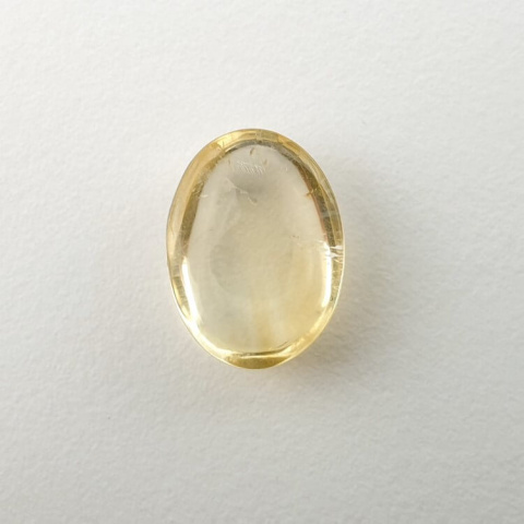 Citrine cabochon 12x9 mm no 192 Citrine cabochon 12x9 mm no 192