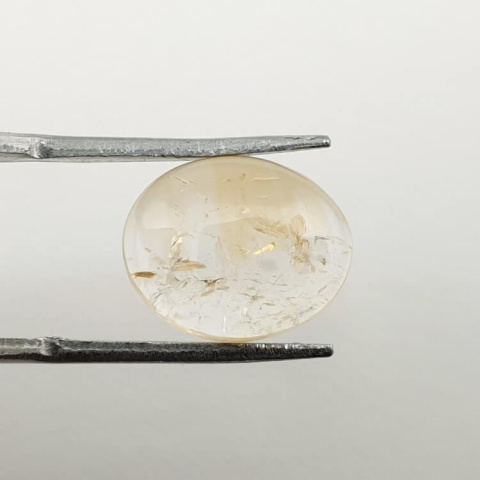Citrine cabochon 13x11 mm no. 183 Citrine cabochon 13x11 mm no. 183