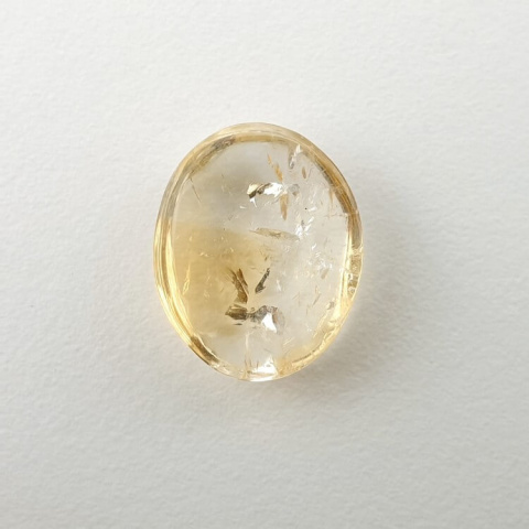 Citrine cabochon 13x11 mm no. 183 Citrine cabochon 13x11 mm no. 183