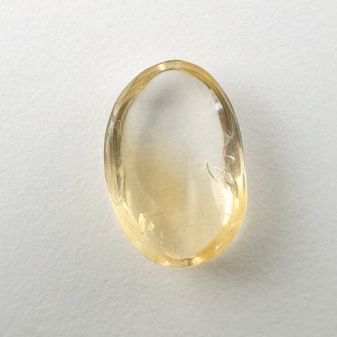 Citrine cabochon 13x9 mm no 113 Citrine cabochon 13x9 mm no 113