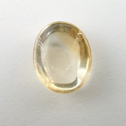 Citrine cabochon 14x12 mm no 129 Citrine cabochon 14x12 mm no 129