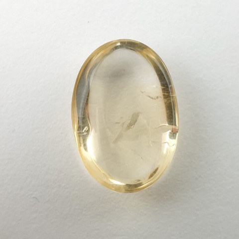 Citrine cabochon 16x11 mm no. 173 Citrine cabochon 16x11 mm no. 173