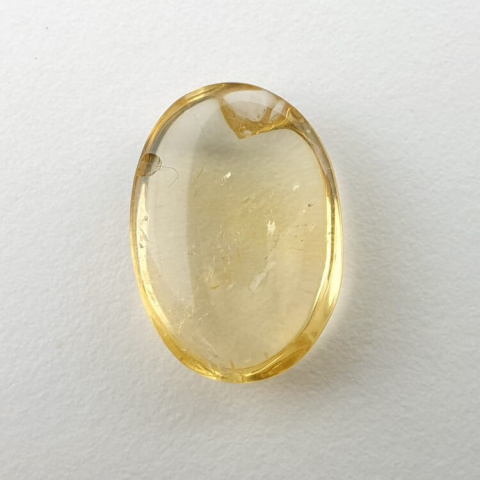 Citrine cabochon 16x11 mm no 179 Citrine cabochon 16x11 mm no 179