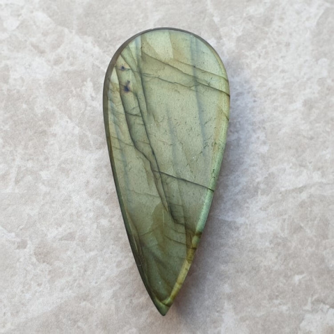 Labradorite cabochon carved 48x21 mm no 99 Labradorite cabochon carved 48x21 mm no 99