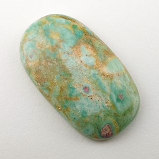 Ruby in fuchsite cabochon 34x20 mm no. 51
