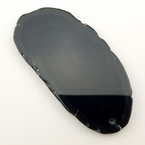 Agate slice with hole 80x39 mm no 277 Agate slice with hole 80x39 mm no 277