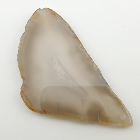 Agate slice with hole 81x41 mm no. 258 Agate slice with hole 81x41 mm no. 258