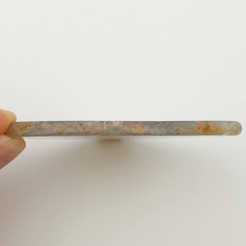 Agate slice with hole 81x41 mm no. 258 Agate slice with hole 81x41 mm no. 258