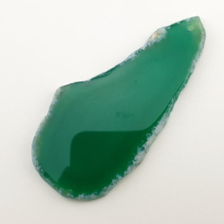 Agate slice with hole 84x41 mm no. 298