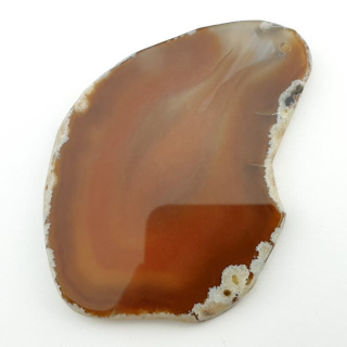 Agate slice with hole 84x57 mm no 275