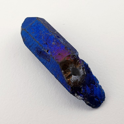 Kwarc tytanowy sopel 26x8 mm nr 427 Kwarc tytanowy sopel 26x8 mm nr 427