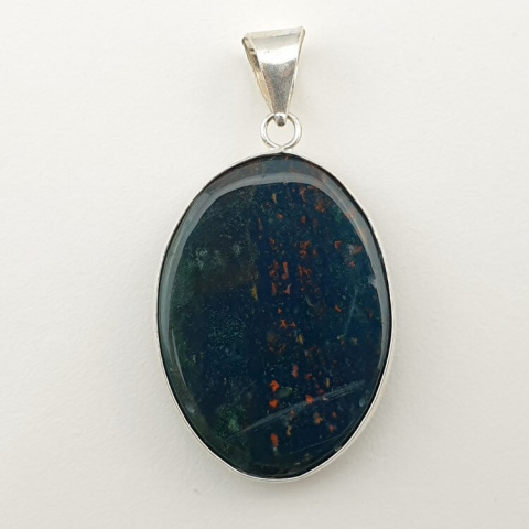 Bloodstone pendant 33x25 mm no 10 Bloodstone pendant 33x25 mm no 10