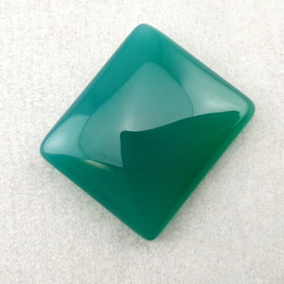 Onyx green cabochon 22x19 mm no 96