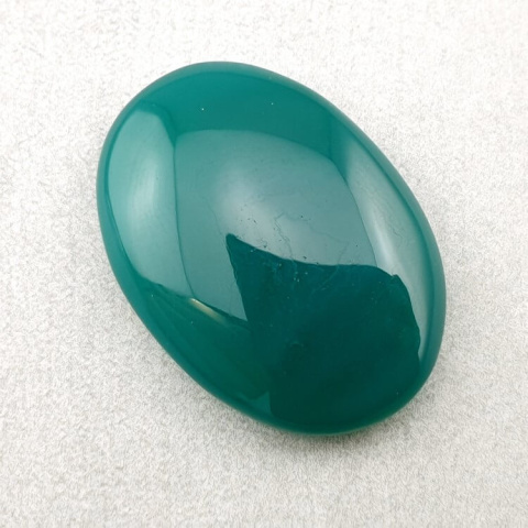 Green onyx cabochon 28x20 mm no 101 Green onyx cabochon 28x20 mm no 101