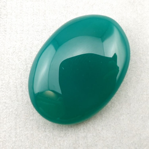 Green onyx cabochon 28x20 mm no 109 Green onyx cabochon 28x20 mm no 109