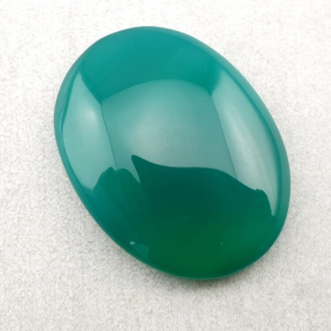 Green onyx cabochon 30x23 mm no 114 Green onyx cabochon 30x23 mm no 114